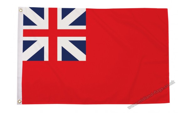 Red Ensign Colonial 5ft x 3ft Flag - CLEARANCE